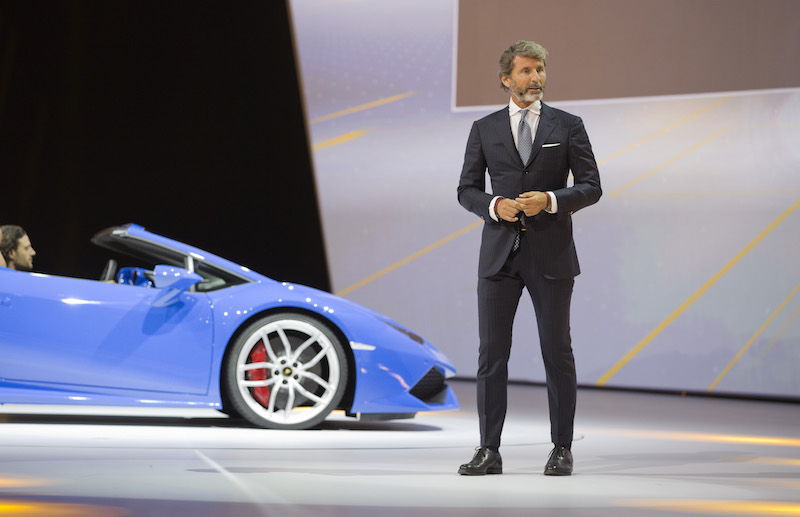 Francoforte 2015: Lamborghini Huracán LP 610-4 Spyder, 610CV velocità massima di 324 km/h
