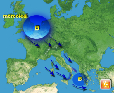 Previsioni meteo, ecco i nubifragi. Ed è già tempo di neve