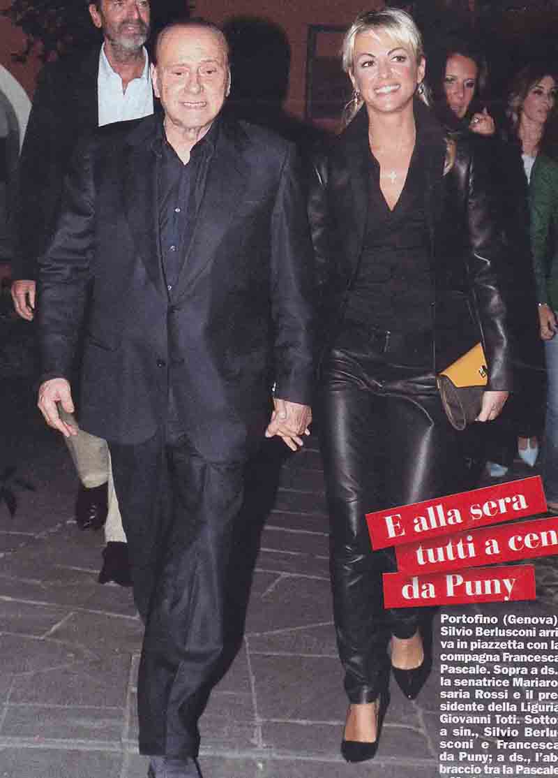 Berlusconi irriconoscibile a pranzo con la Pascale. E la Ronzulli…