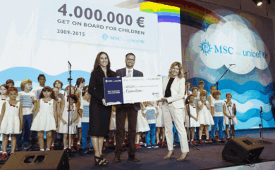 Expo, malnutrizione MSC Crociere dona 4milioni di euro a Unicef