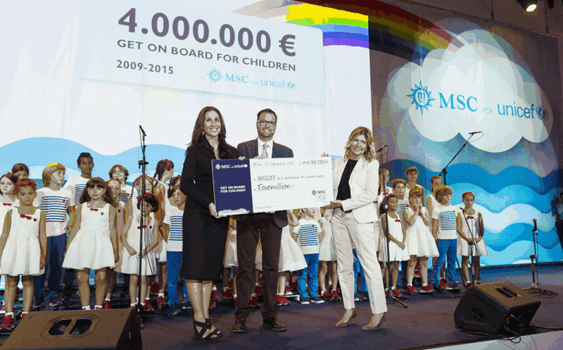 Expo, malnutrizione MSC Crociere dona 4milioni di euro a Unicef Expo, malnutrizione MSC Crociere dona 4milioni di euro a Unicef