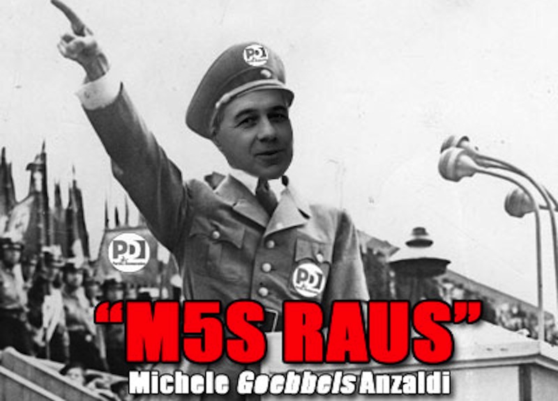 Anzaldi (Pd) contro Tg3 e Ballarò. Grillo attacca: “E’ come Goebbels” Anzaldi (Pd) contro Tg3 e Ballarò. Grillo attacca: “E’ come Goebbels”