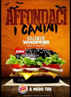 Halloween, gli zombie di Burger King invadono Milano Halloween, gli zombie di Burger King invadono Milano
