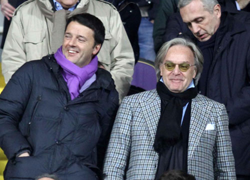 Renzi: “Scudetto alla Fiorentina per decreto legge” Renzi: “Scudetto alla Fiorentina per decreto legge”