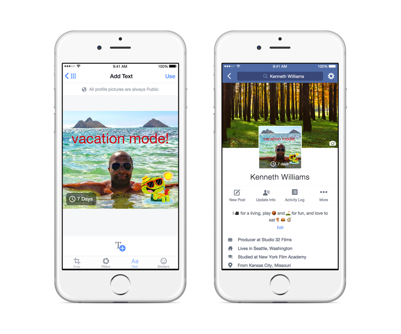 Facebook, la foto profilo diventa un video