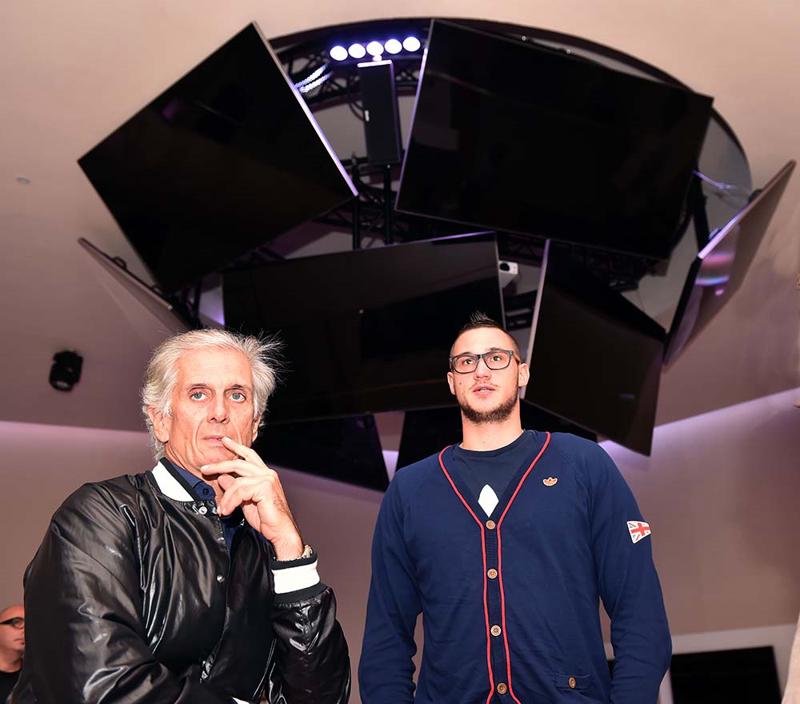 Nba, la mostra di Finazzer Flory fa canestro: boom di ingressi senza precedenti