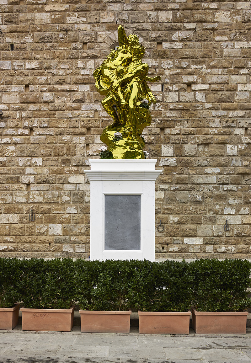 L’arte millenaria di Firenze incontra Koons L’arte millenaria di Firenze incontra Koons