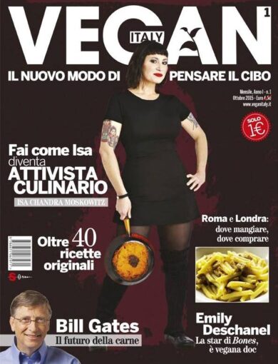 Vegani e animalisti, nasce il mensile di riferimento: “Vegan Italy”