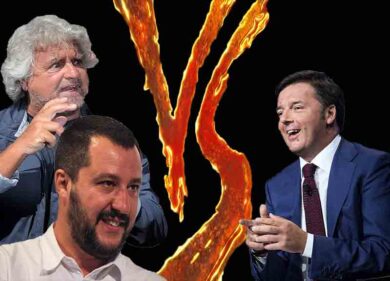 M5S-Lega insieme battono nettamente Renzi