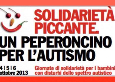 Autismo,  “solidarietà piccante. Un peperoncino per l’autismo”
