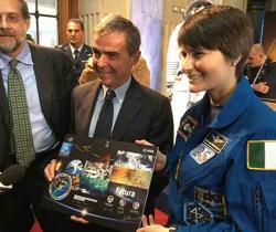 FS partner del tour post-volo di Samantha Cristoforetti