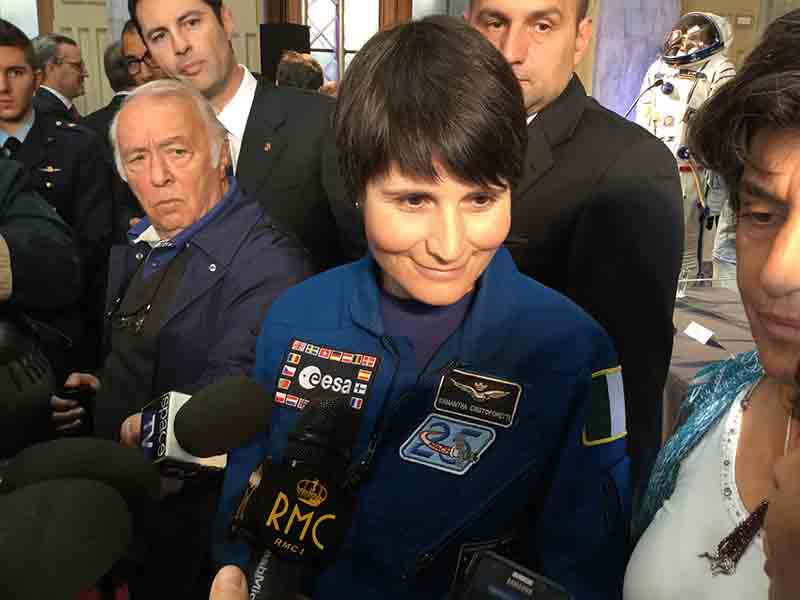 FS partner del tour post-volo di Samantha Cristoforetti