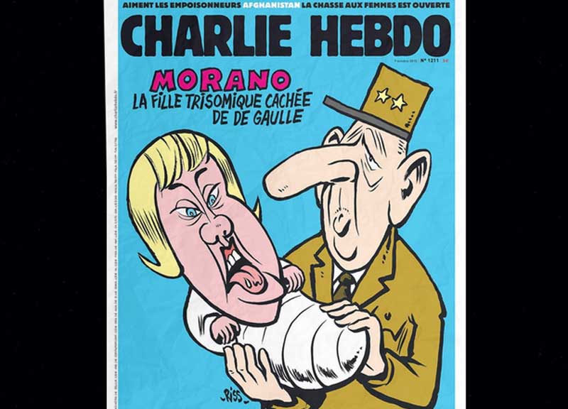 Charlie Hebdo, la vignetta choc che offende i down Charlie Hebdo, la vignetta choc che offende i down