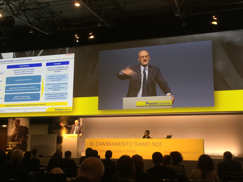 Poste in Borsa, Caio ad Affari: “Inizio di una nuova fase per il Paese”