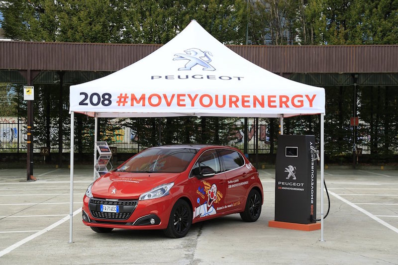 PEUGEOT 208 PROTAGONISTA DEL TOUR #MOVEYOURENERGY