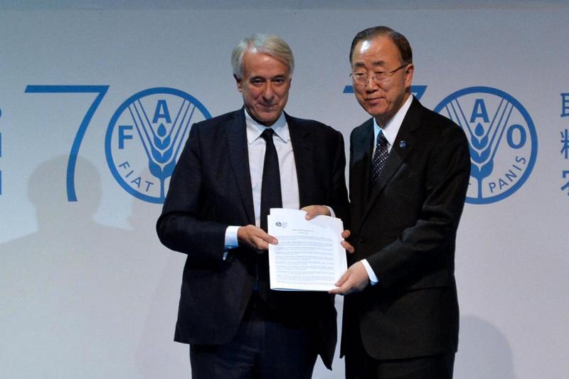 Expo, Ban Ki-moon in visita per la Giornata mondiale dell’agricoltura Expo, Ban Ki-moon in visita per la Giornata mondiale dell’agricoltura