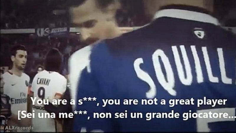 Ibrahimovic insultato da Squillaci: “Sei una m…”