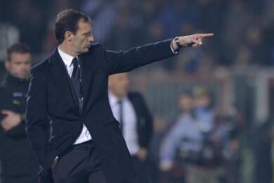 Juve, Allegri processa la squadra dopo lo 0-0 contro il Borussia