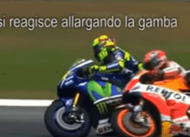 MotoGp, il giudice Alonso: “Valentino Rossi non ha scalciato Marquez”