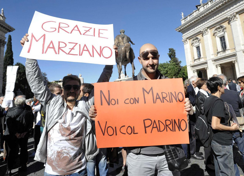 Marino-Orfini: lo scontro finale. Dietrofront dimissioni, è il caos Marino-Orfini: lo scontro finale. Dietrofront dimissioni, è il caos