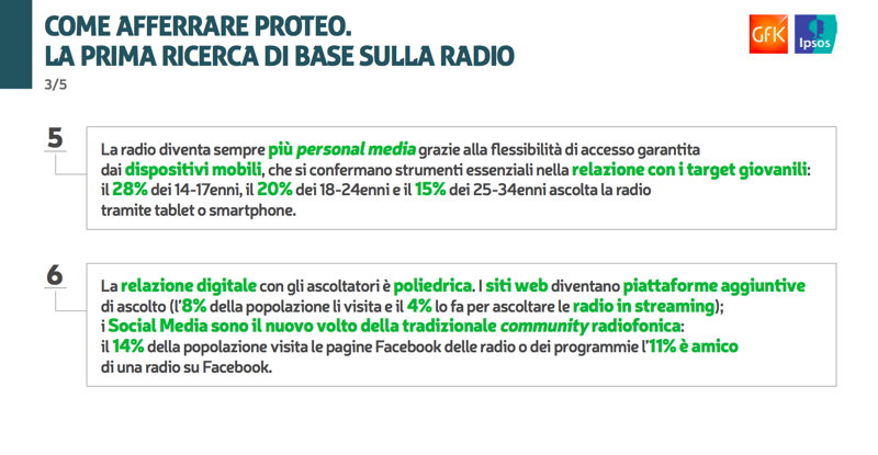 Radio, con il mobile ascolti in crescita Radio, con il mobile ascolti in crescita
