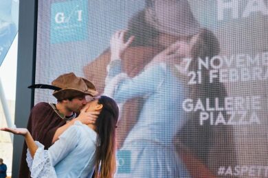 Expo, l’addio con un bacio davanti al quadro di Hayez. Foto