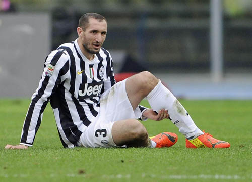 Giudice Sportivo: tre turni stop a Borriello, uno Chiellini e Melo Giudice Sportivo: tre turni stop a Borriello, uno Chiellini e Melo