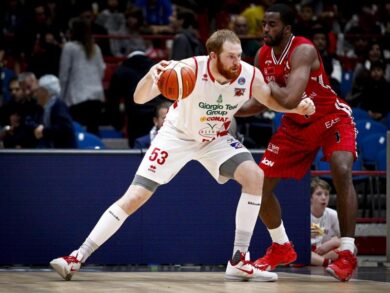 Barac e Hummel fermano Pistoia. L’Olimpia Milano raggiunge la vetta