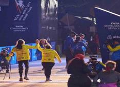 Roberto Centurame ha corso la maratona in 8:37:27