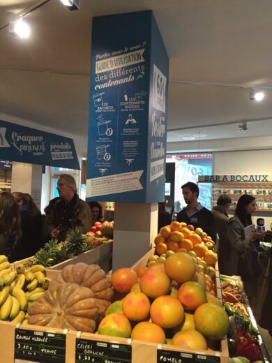 Un negozio 100% riciclabile. Parigi guida la rivoluzione green. FOTO