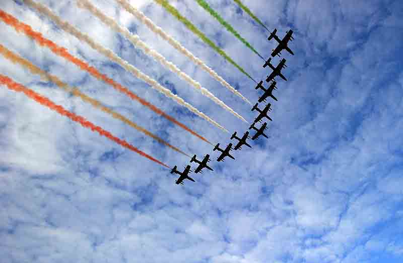 4 Novembre, spettacolo nel cielo per la festa delle forze armate