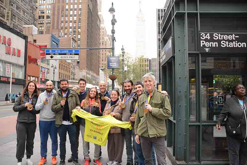 Missione compiuta a New York: il racconto dei runners emofilici