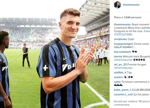Calciomercato, Meunier ammette: “Sì l’Inter mi segue” Calciomercato, Meunier ammette: “Sì l’Inter mi segue”