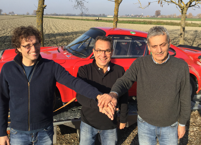 Rally di famiglia con Musti padre e figlio Rally di famiglia con Musti padre e figlio