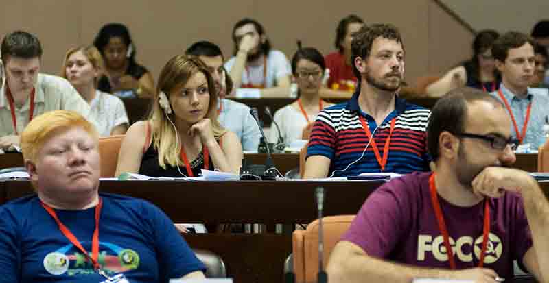 A Cuba si riunisce la gioventù comunista del mondo A Cuba si riunisce la gioventù comunista del mondo