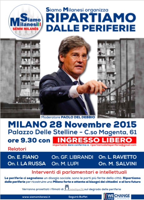 Milano “tappezzata” da Paolo Del Debbio e dal suo programma politico. Inside
