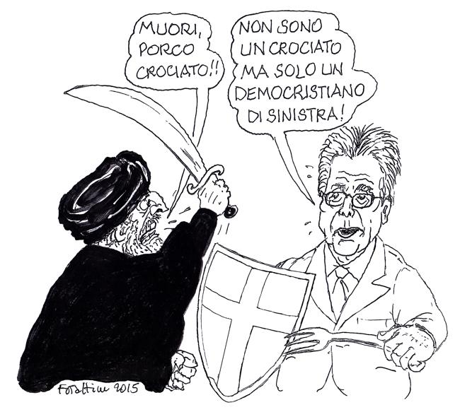 L’Italia di Forattini va all’asta L’Italia di Forattini va all’asta