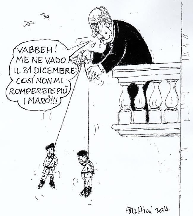 L’Italia di Forattini va all’asta L’Italia di Forattini va all’asta