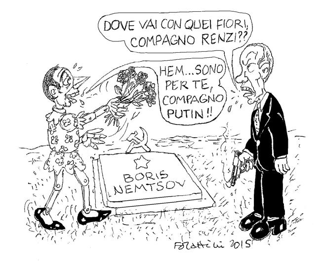 L’Italia di Forattini va all’asta L’Italia di Forattini va all’asta