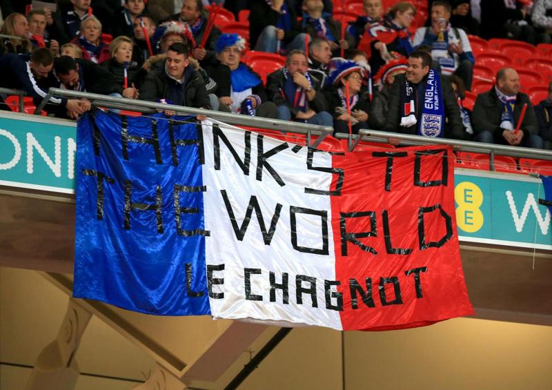 Wembley brividi, Inghilterra-Francia e 90mila a cantare la Marsigliese Wembley brividi, Inghilterra-Francia e 90mila a cantare la Marsigliese