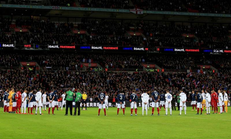 Wembley brividi, Inghilterra-Francia e 90mila a cantare la Marsigliese Wembley brividi, Inghilterra-Francia e 90mila a cantare la Marsigliese
