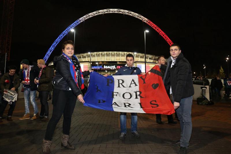 Wembley brividi, Inghilterra-Francia e 90mila a cantare la Marsigliese Wembley brividi, Inghilterra-Francia e 90mila a cantare la Marsigliese