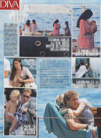 Beatrice Borromeo e Pierre Casiraghi al balcone da marito e moglie. FOTO Beatrice Borromeo e Pierre Casiraghi al balcone da marito e moglie. FOTO