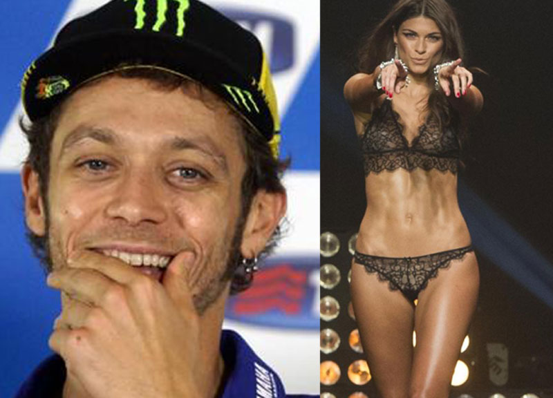Valentino Rossi, la sua Linda Morselli conquista Madrid Valentino Rossi, la sua Linda Morselli conquista Madrid