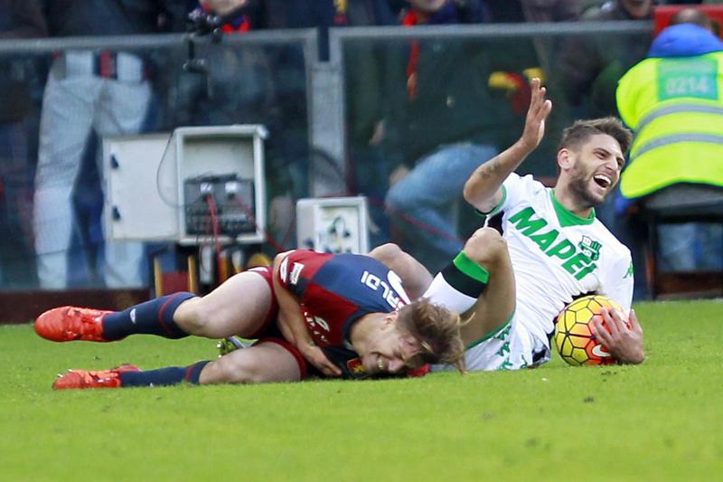 Berardi, confermata la stangata del Giudice Sportivo Berardi, confermata la stangata del Giudice Sportivo