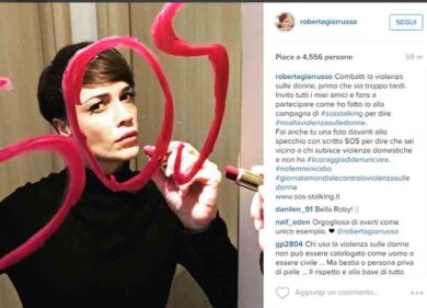 Violenza contro le donne, Selvaggia Lucarelli e gli altri in campo. Foto