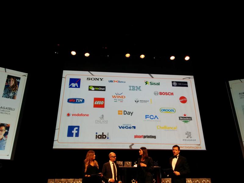 NC Digital Award 2015, Y&R/VML e Vicky Gitto fanno il pieno