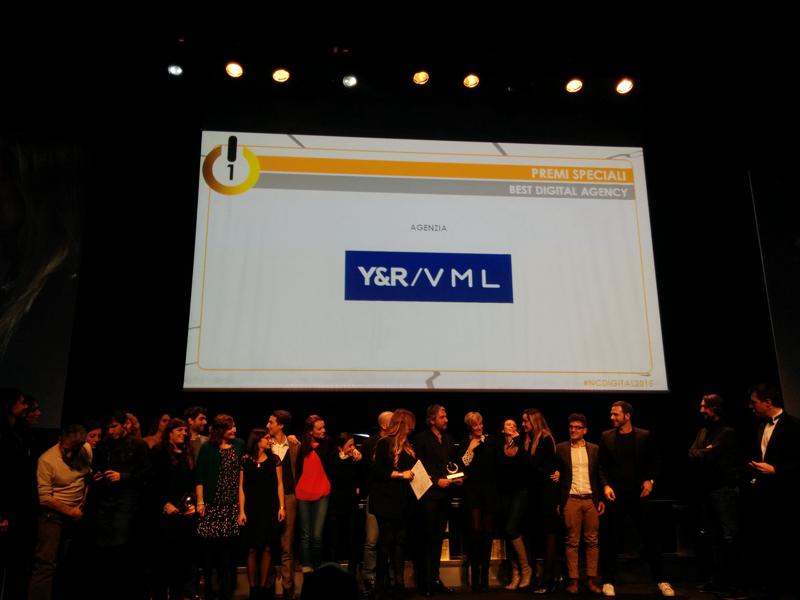 NC Digital Award 2015, Y&R/VML e Vicky Gitto fanno il pieno