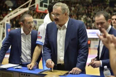 Meo Sacchetti, lettera post esonero: “Dinamo Sassari resta nella pelle”