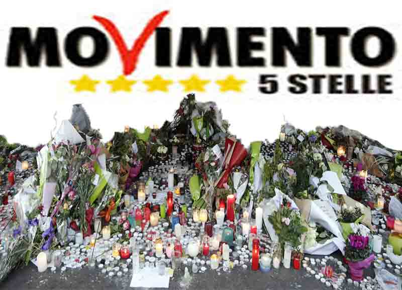 Sondaggio/ Il terrorismo abbatte il M5S, sceso sotto il 24% Sondaggio/ Il terrorismo abbatte il M5S, sceso sotto il 24%